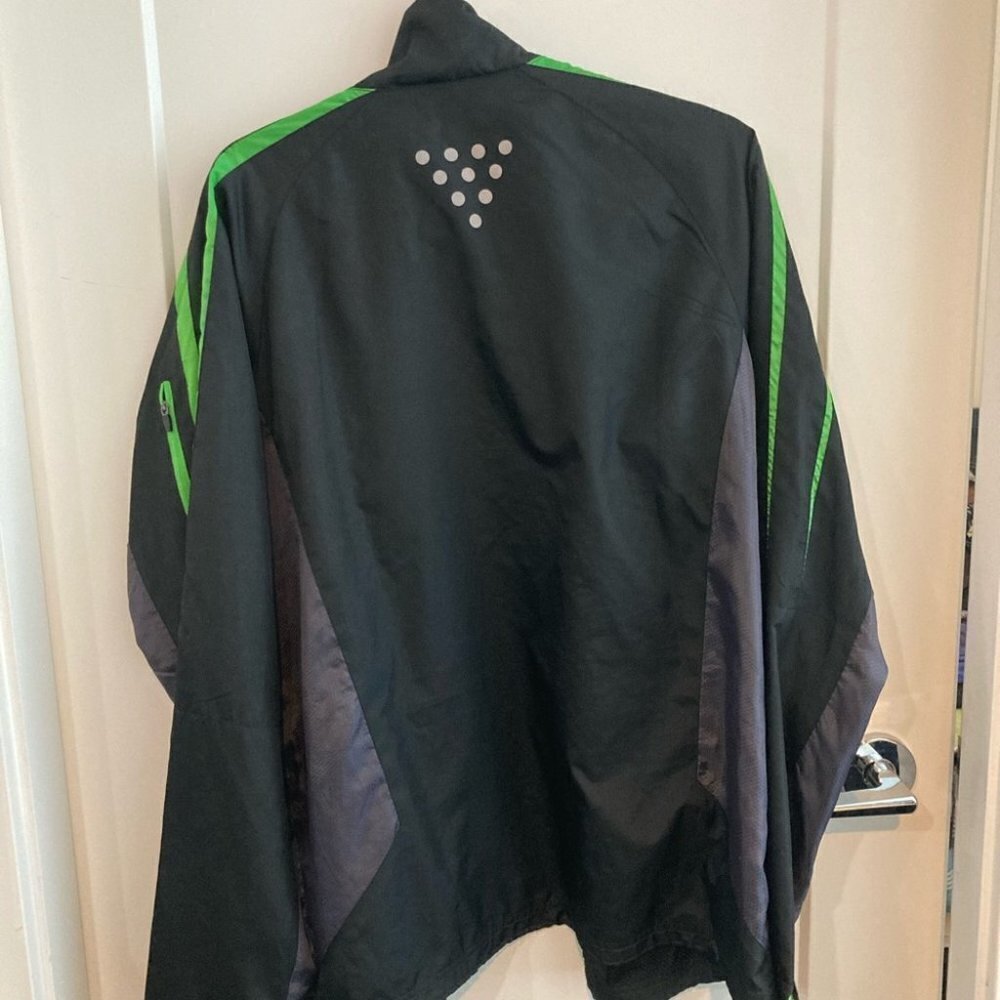 DIADORA Sz M Soccer Brand Unlined with Pockets Wind Breaker Jacket - Picture 2 of 6